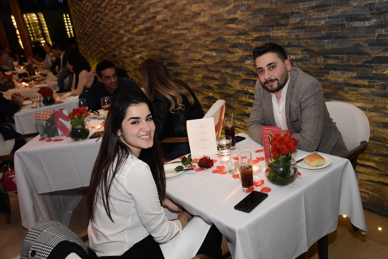 Love at le gray with an enchanting dinner at Indigo on the Roof